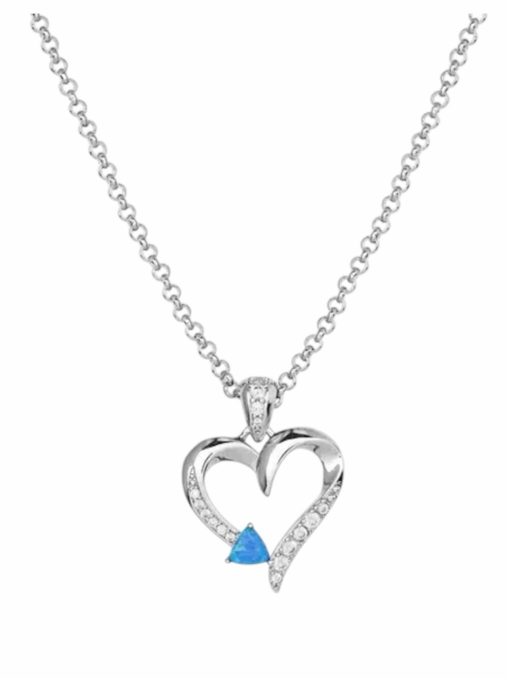 Montana Silversmith Love Everlasting Opal Crystal Necklace